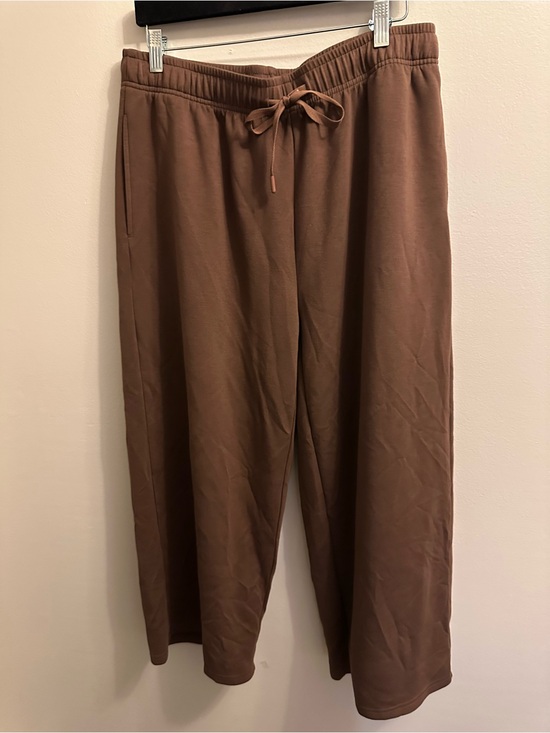 Pants - Women’s  Brown Drawstring Casual Pants